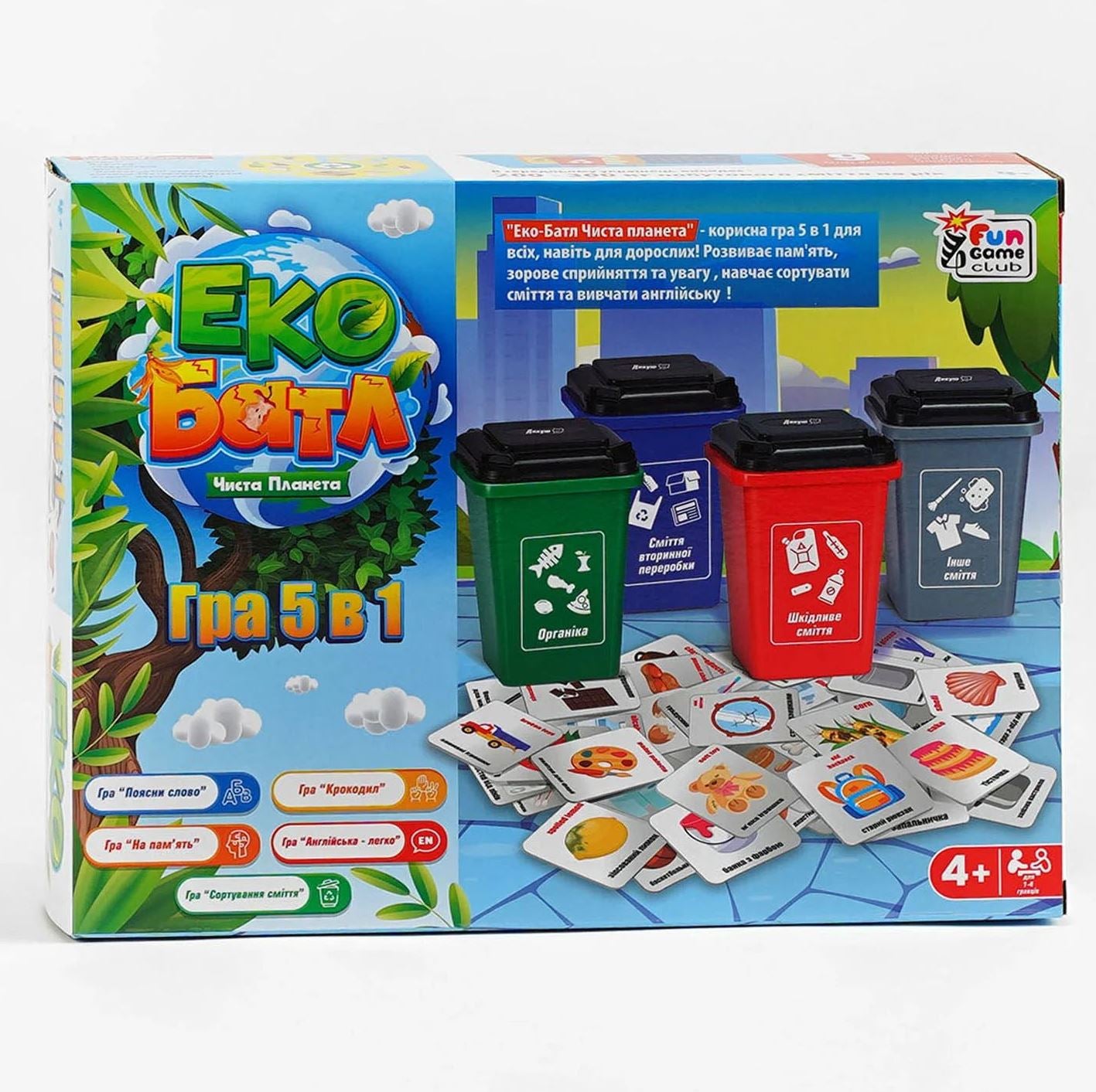 Eco Battle Clean Planet 25045 Board Game