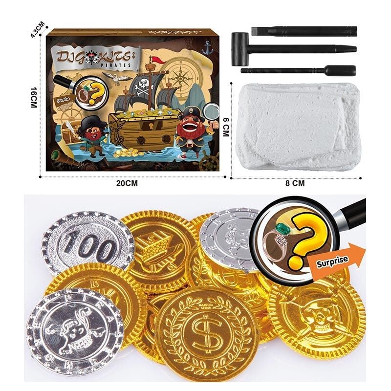 Pirate Treasure QH 002 Excavation Set