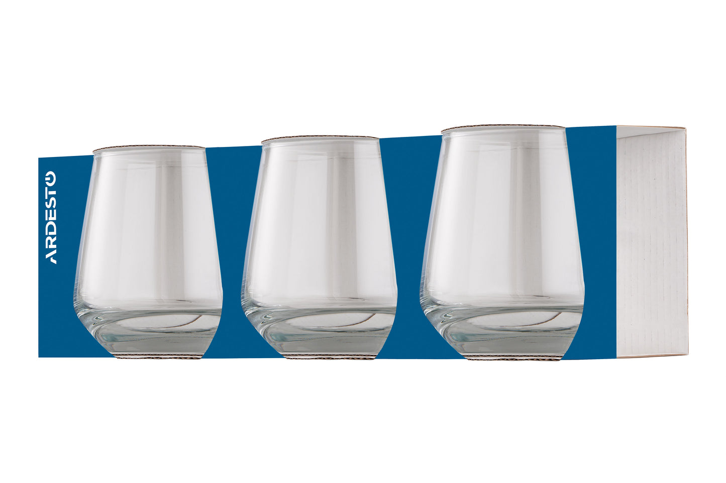 Ardesto Gloria Shine AR2634GS Lowball Glass Set, 3 x 345 mL - Image 3