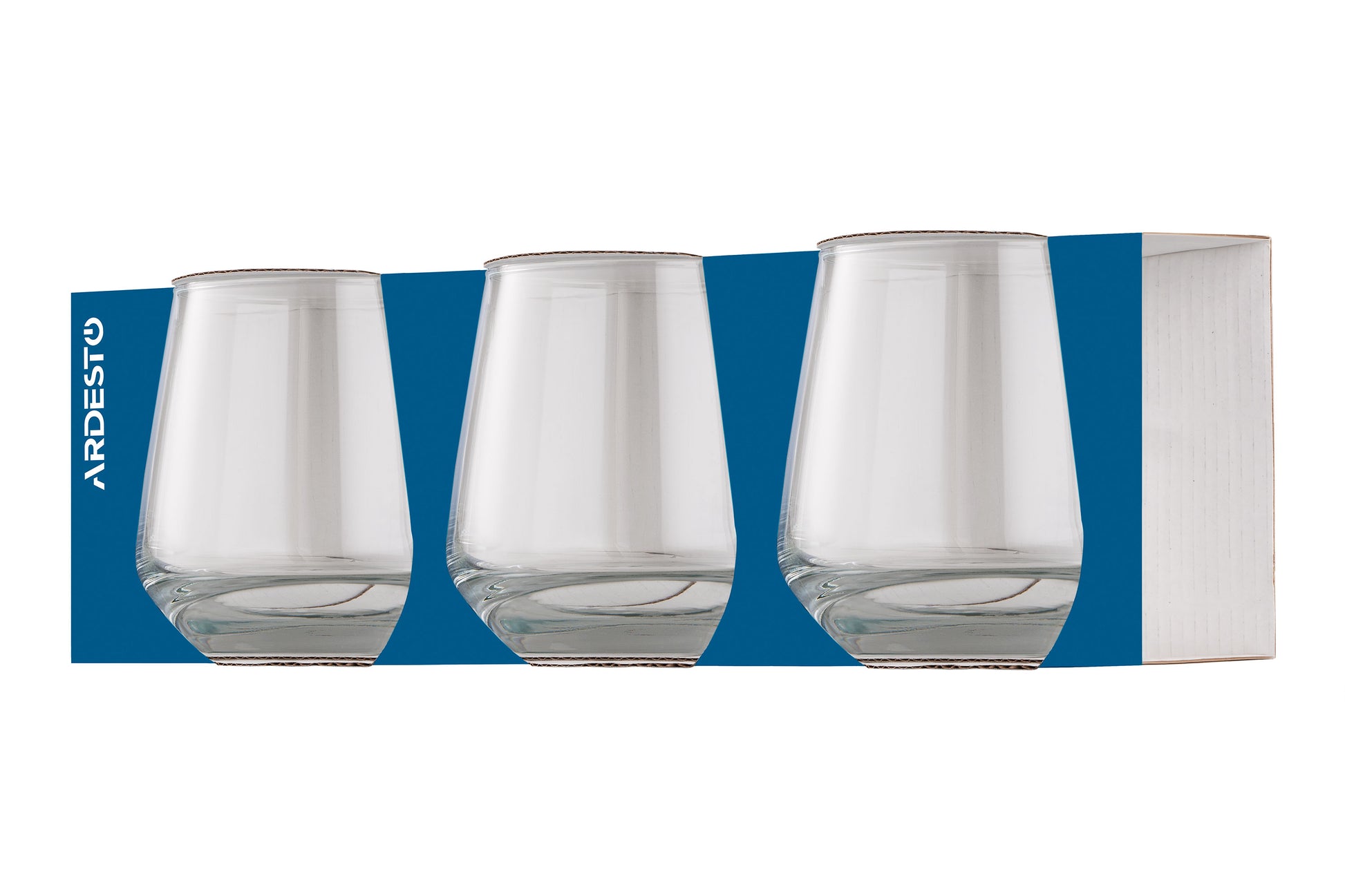 Ardesto Gloria Shine AR2634GS Lowball Glass Set, 3 x 345 mL - Image 3