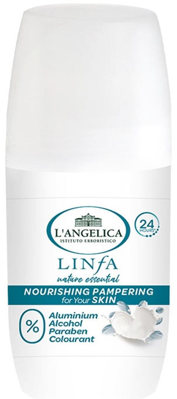 L'Angelica Linfa Nature Essential Women's Roll-On Antiperspirant, 50 mL