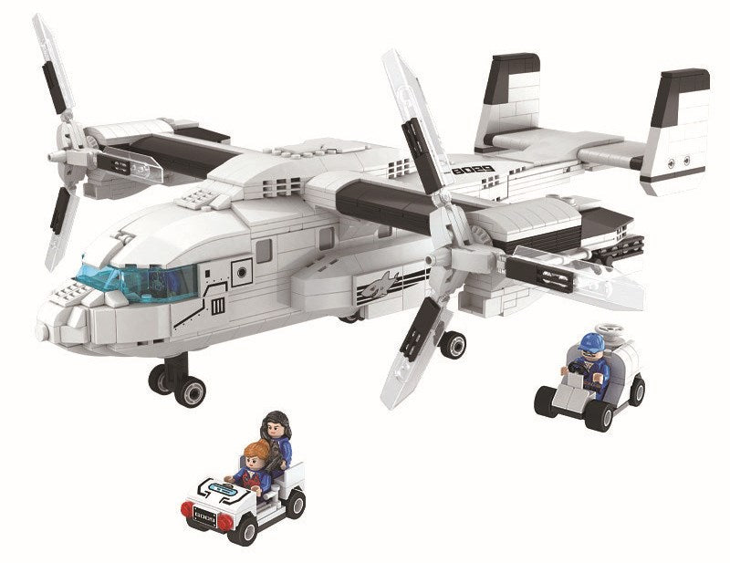 1352 Helicopter Building Set, 1,014 pcs - Image 2