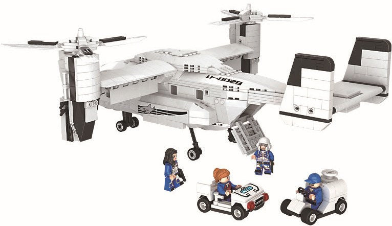 1352 Helicopter Building Set, 1,014 pcs - Image 3