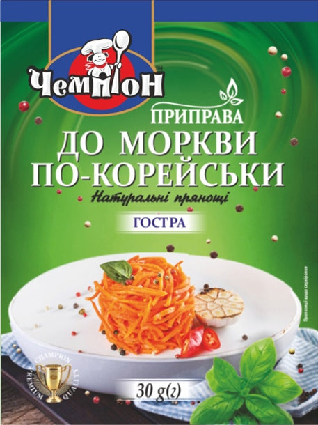 Champion Spicy Korean Carrot Seasoning, 30 g