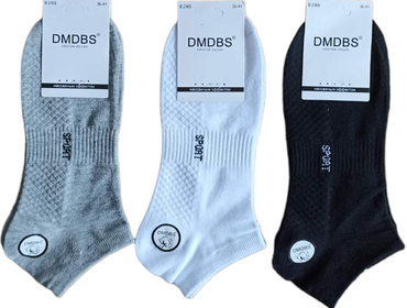 DMDBS B2369 Women's Low-Cut Socks, Size 36-41 - Image 2