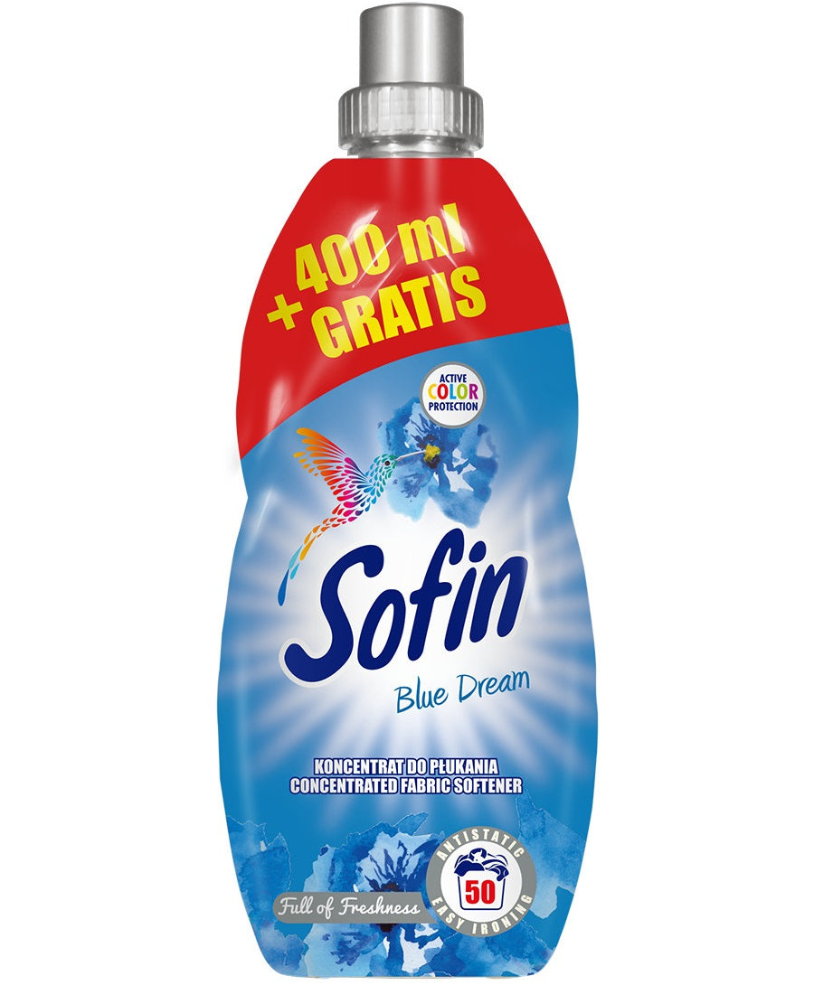Sofin Blue Dream Fabric Softener, 1.4 L