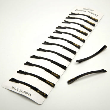 Kids' Bobby Pin with Text 6-3484/6-3485, 6.5 x 0.4 cm (Price per 1 pc) - Image 2