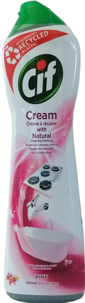 Cif Pink Flower Cleaning Cream, 500 mL