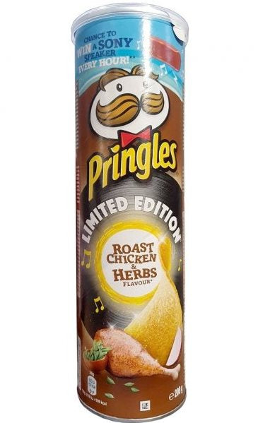 Pringles Roast Chicken & Herbs Potato Chips, 200 g