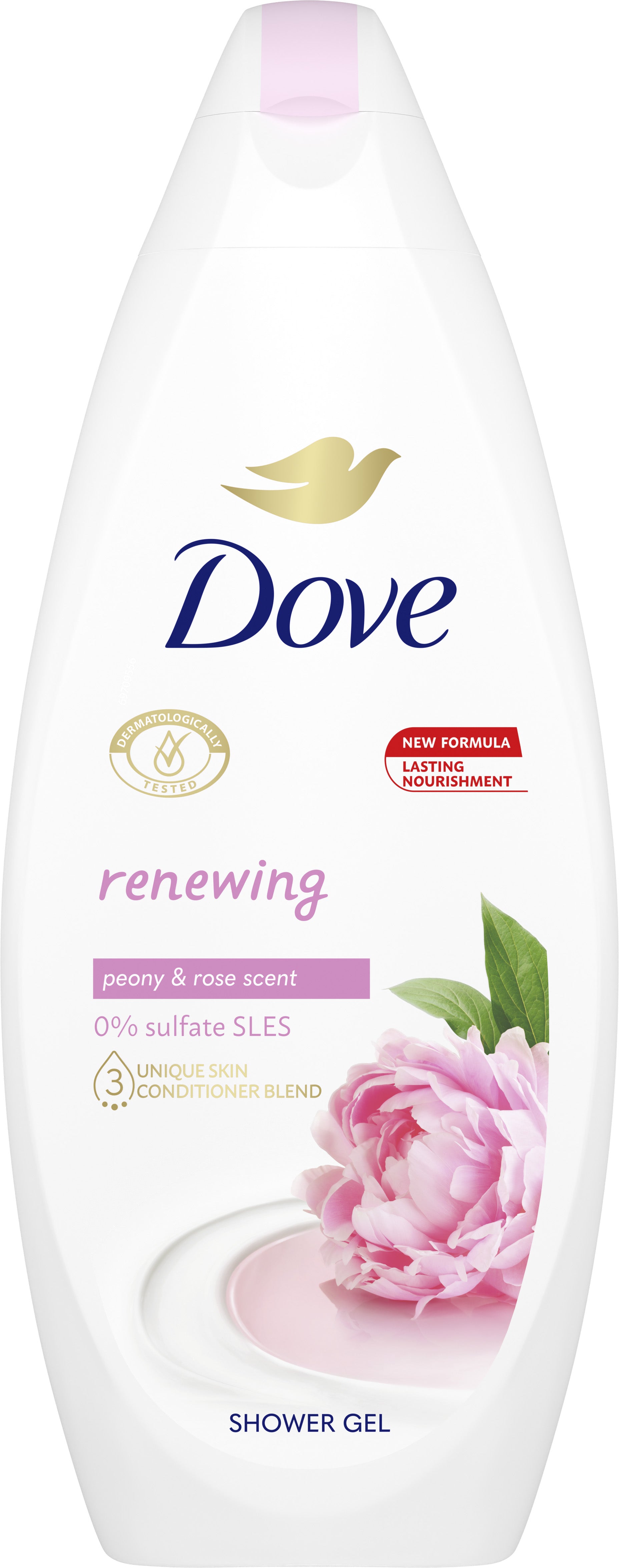 Dove Peony & Rose Oil Shower Gel, 250 mL