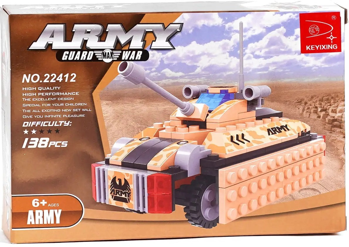 Keyixing 22412 Army Building Set, 138 pcs