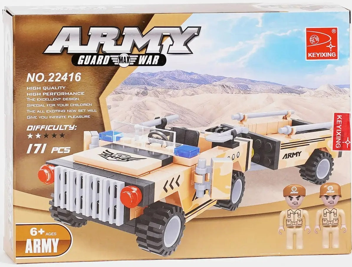 Keyixing 22416 Army Building Set, 171 pcs