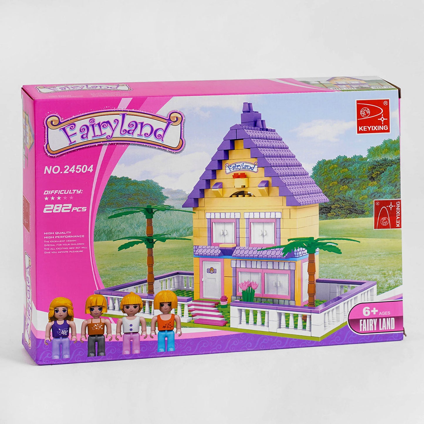 Keyixing 24504 Wonderland Building Set, 282 pcs - Image 2