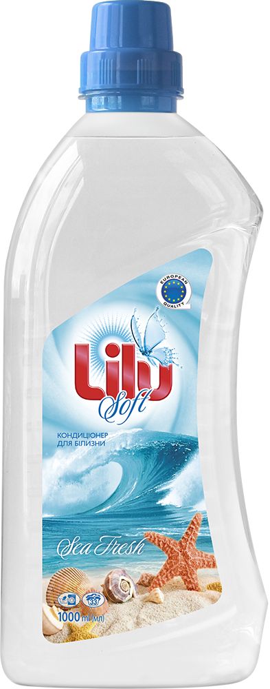Lilu Soft Sea Fresh Fabric Softener, 1 L