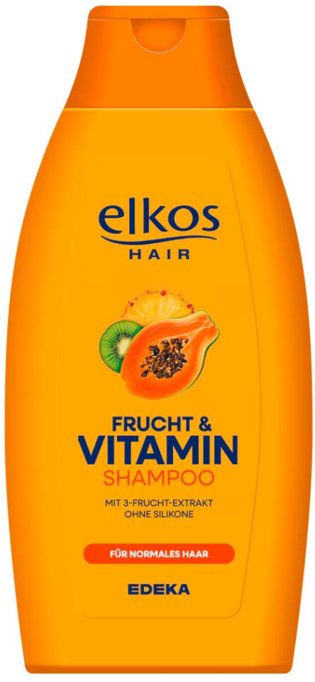 Elkos Frucht &Vitamin Shampoo, 500 mL