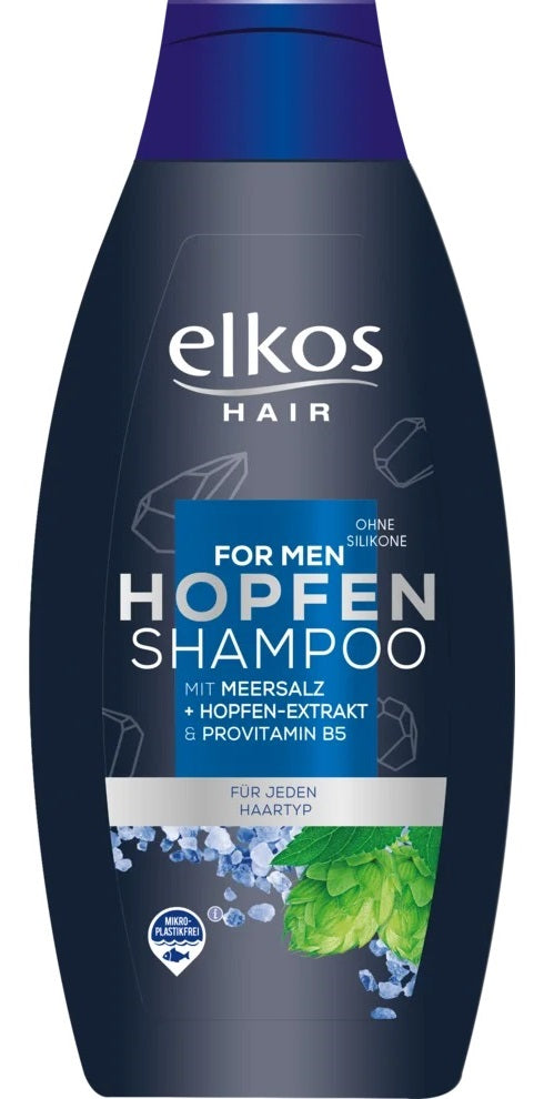 Elkos Men Hopfen and meersalz Shampoo, 500 mL - Image 4