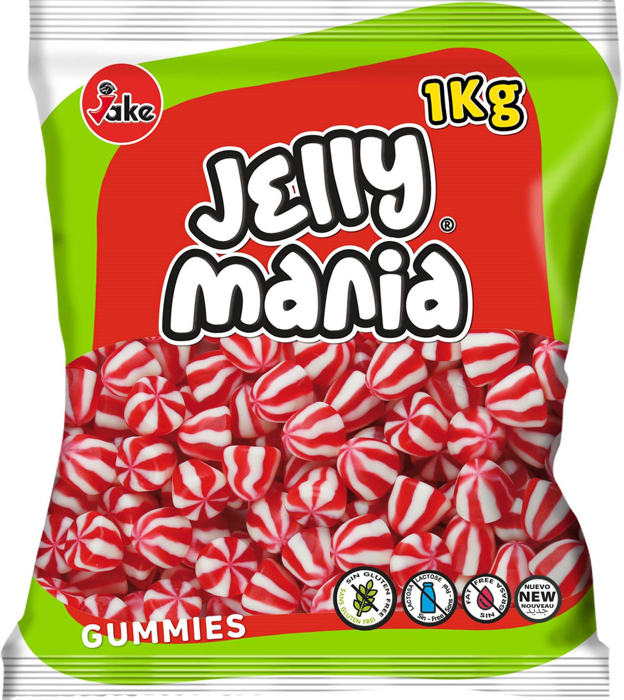 Jake Jelly Mania Gummies, 1 kg