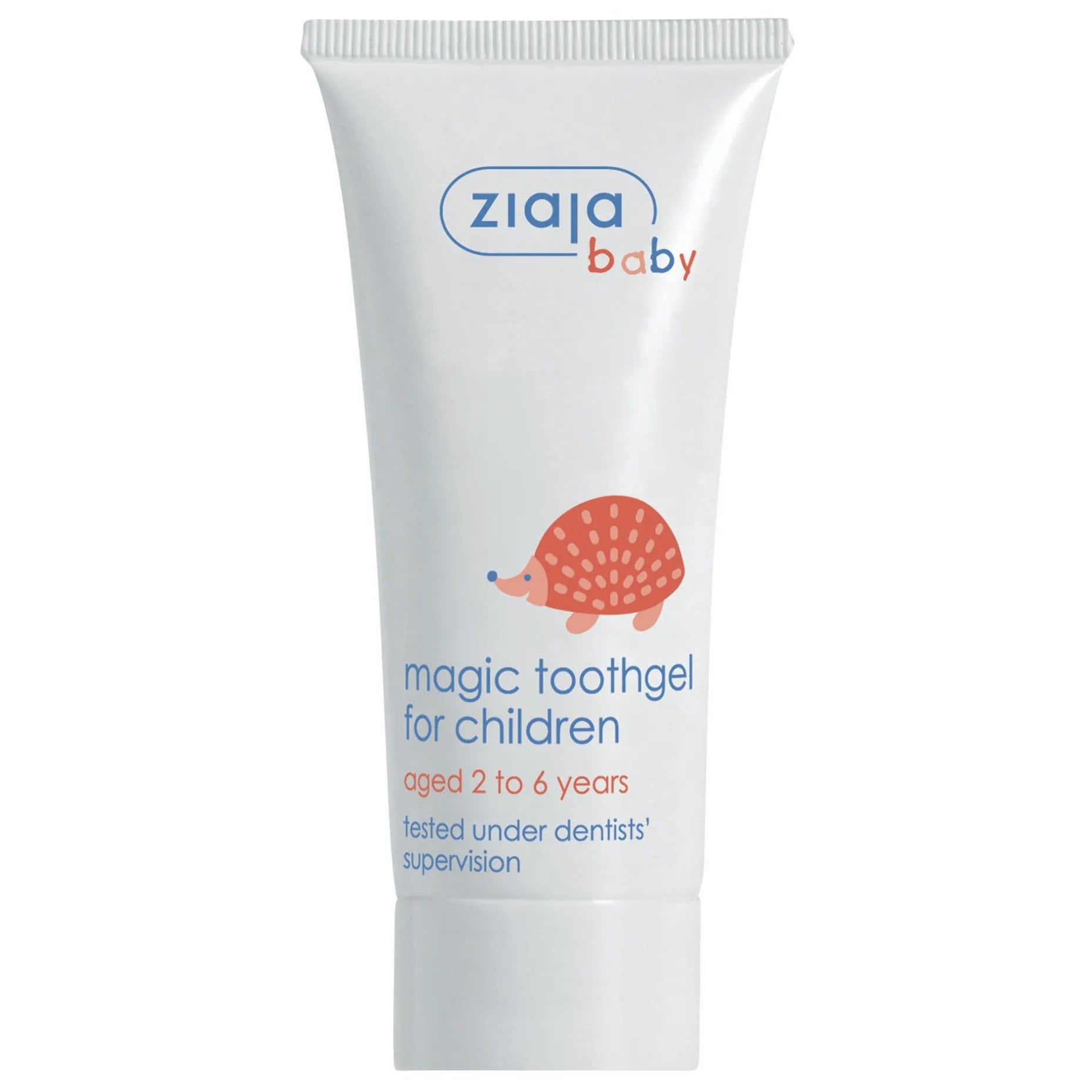 Ziaja Baby Hedgehog Ages 2-6 Toothpaste, 50 mL