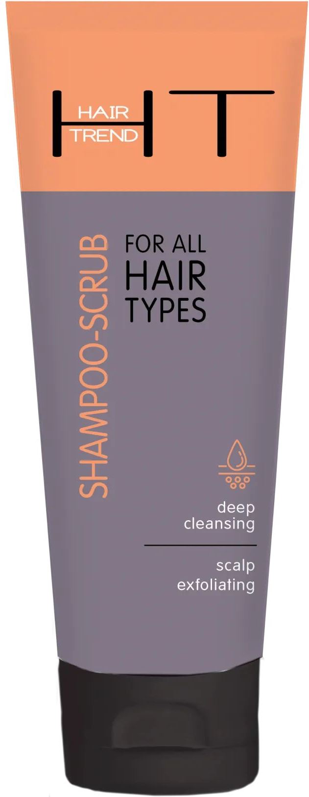 Hair Trend Scalp Scrub Shampoo for All Hair Types, 250 mL