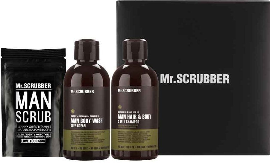 Mr. Scrubber New Man Basic Men's Gift Set