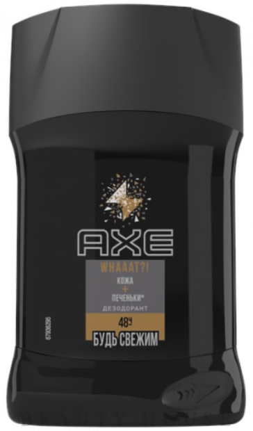 Axe Leather & Cookies Men's Deodorant Stick, 50 mL