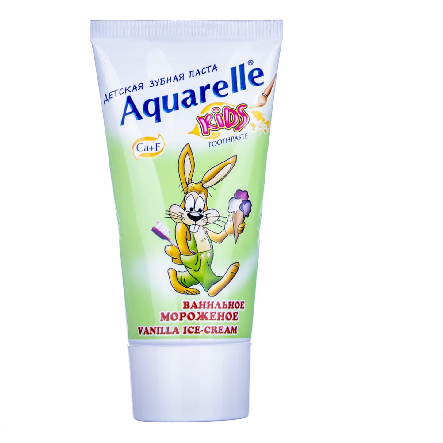 Aquarelle Kids Vanilla Ice Cream Toothpaste, 50 mL - Image 3