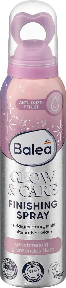 Balea Glow & Care Finishing Hair Spray, 150 mL