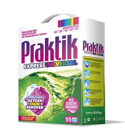 Praktik Universal Laundry Detergent Powder, 4.4 kg Box