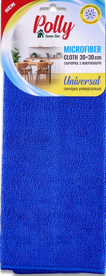 Polly P020182/P020175 All-Purpose Microfiber Cleaning Cloth, 30 x 30 cm - Image 2