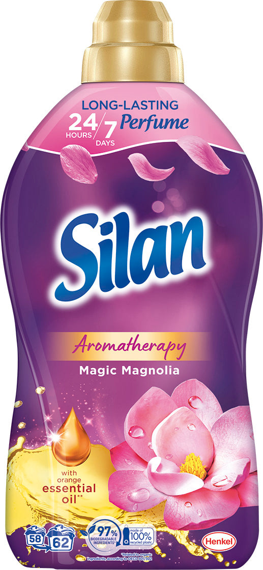 Silan Aromatherapy Magic Magnolia Fabric Softener, 1.364 L