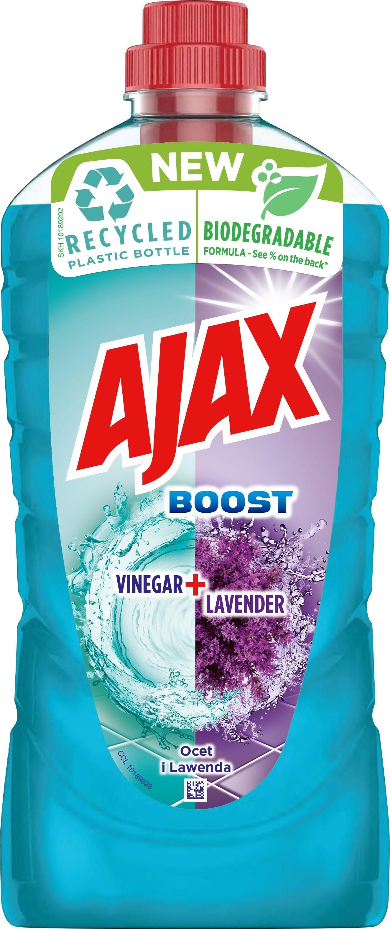 Ajax Vinegar + Lavender All-Purpose Cleaner, 1000 mL