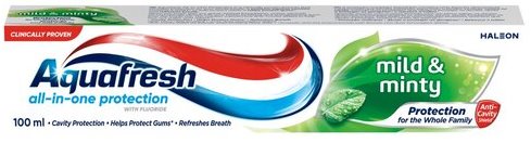 Aquafresh Mild & Minty Toothpaste, 100 mL