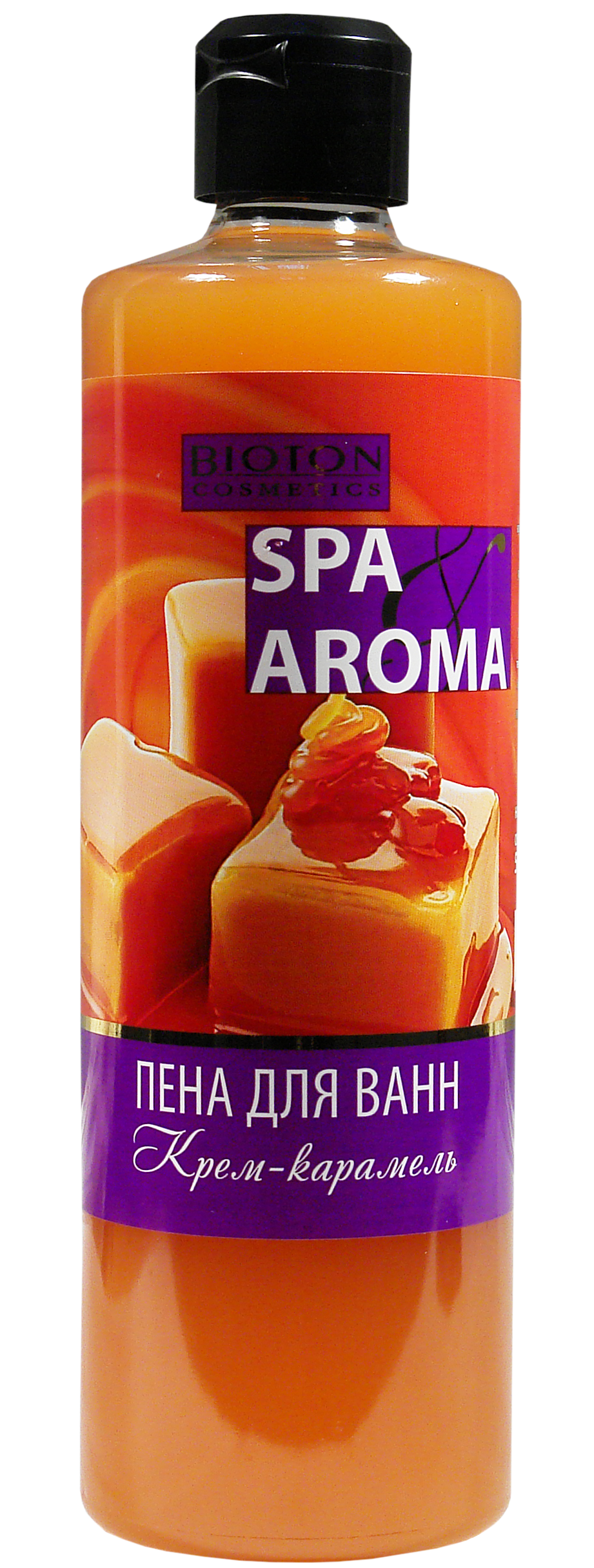 Bioton Cosmetics Spa & Aroma Cream Caramel Bath Foam, 500 mL