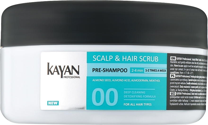 Kayan Professional Scalp & Hair Scrub, 300 mL