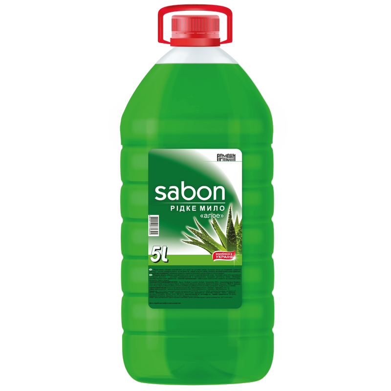 Armoni Sabon Aloe Liquid Hand Soap, 5 L