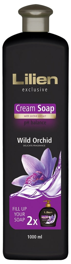 Lilien Exclusive Wild Orchid Liquid Cream Soap, 1 L