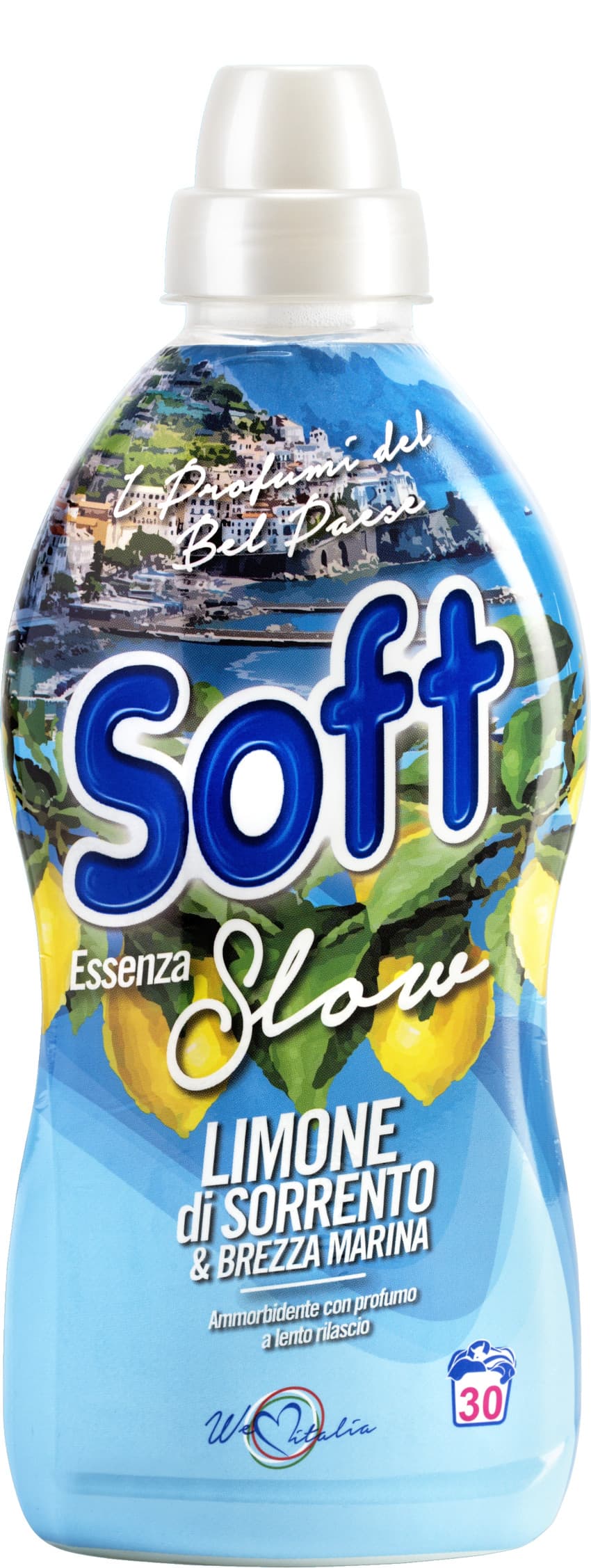 Soft Lemon & Sea Breeze Fabric Softener, 750 mL