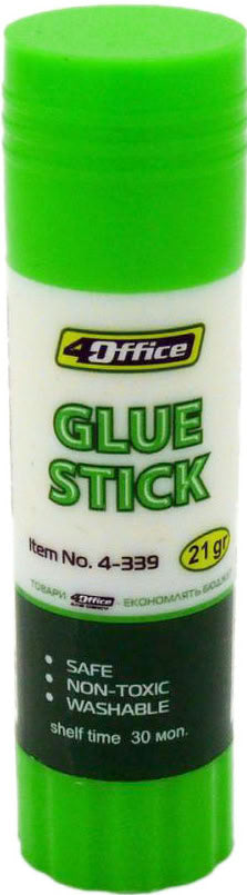 4Office 4-339 PVA Formula Glue Stick, 21 g