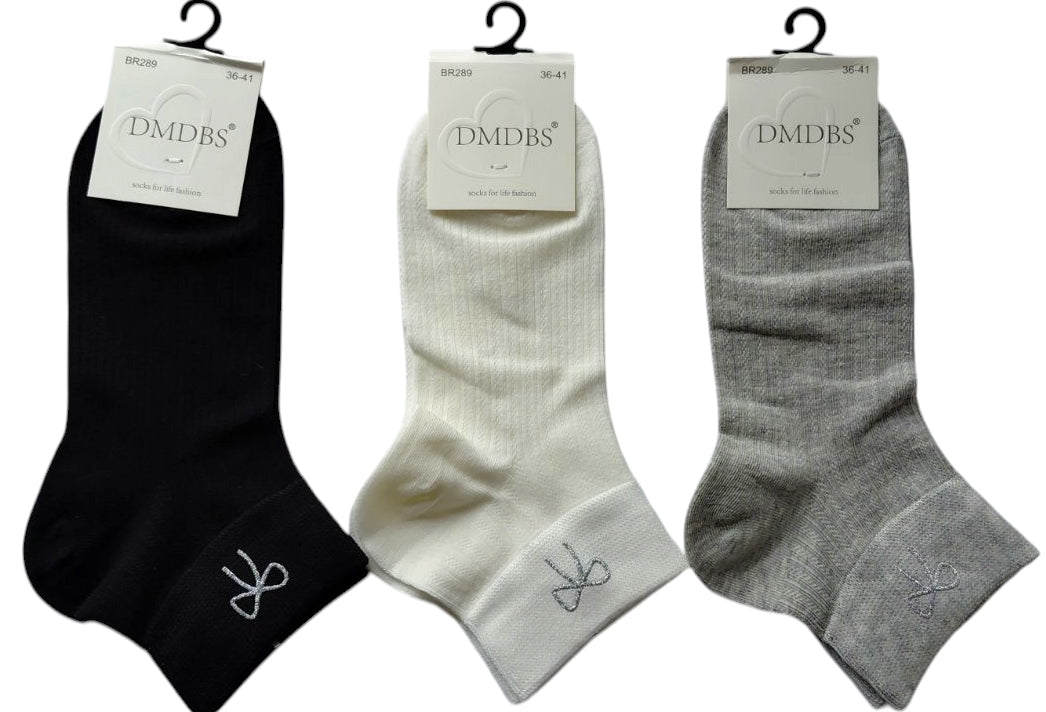 DMDBS BR289 Women's Short Socks, Size 36-41