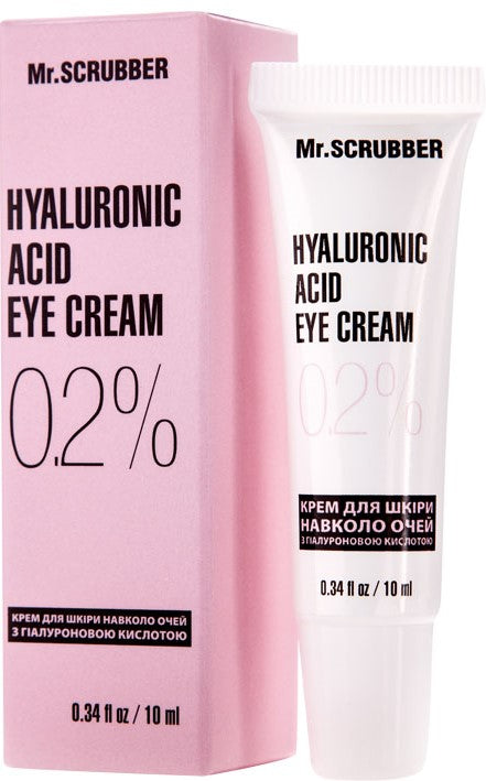 Mr. Scrubber 0.2% Hyaluronic Acid Eye Cream, 10 mL