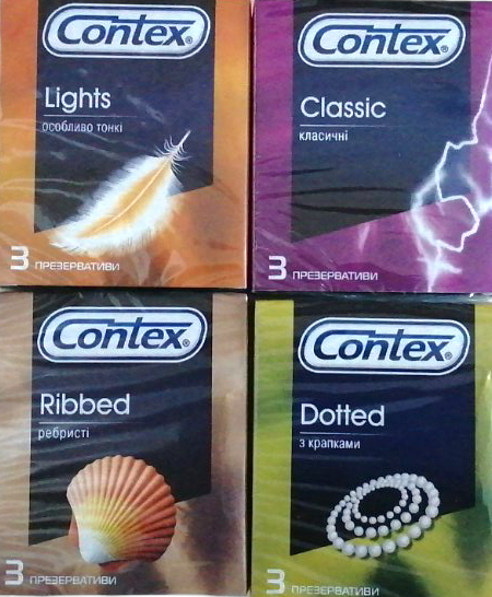Contex Condoms, 1 pc, Assorted