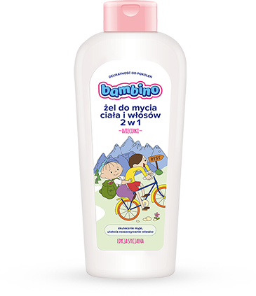 Bambino Kids 2-in-1 Shampoo & Shower Gel, 400 mL