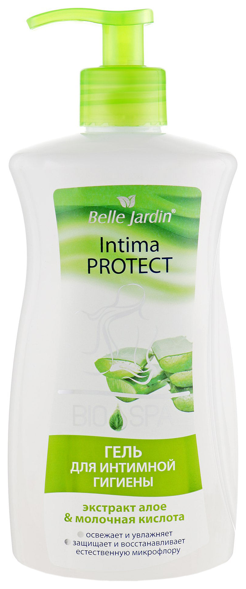 Belle Jardin Intima Protect Bio Spa with Aloe Extract & Lactic Acid Intimate Wash Gel, 500 mL