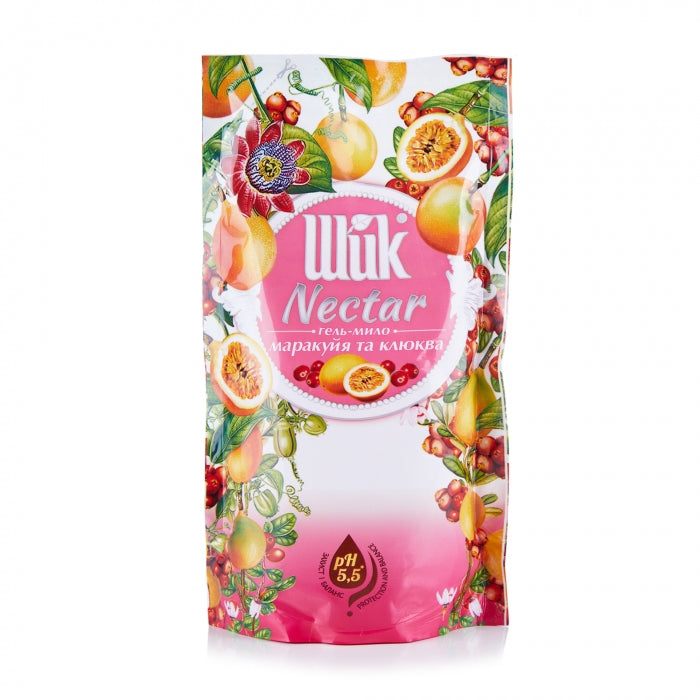 Shik Nectar Passion Fruit & Cranberry Liquid Hand Soap Refill Pouch, 300 mL