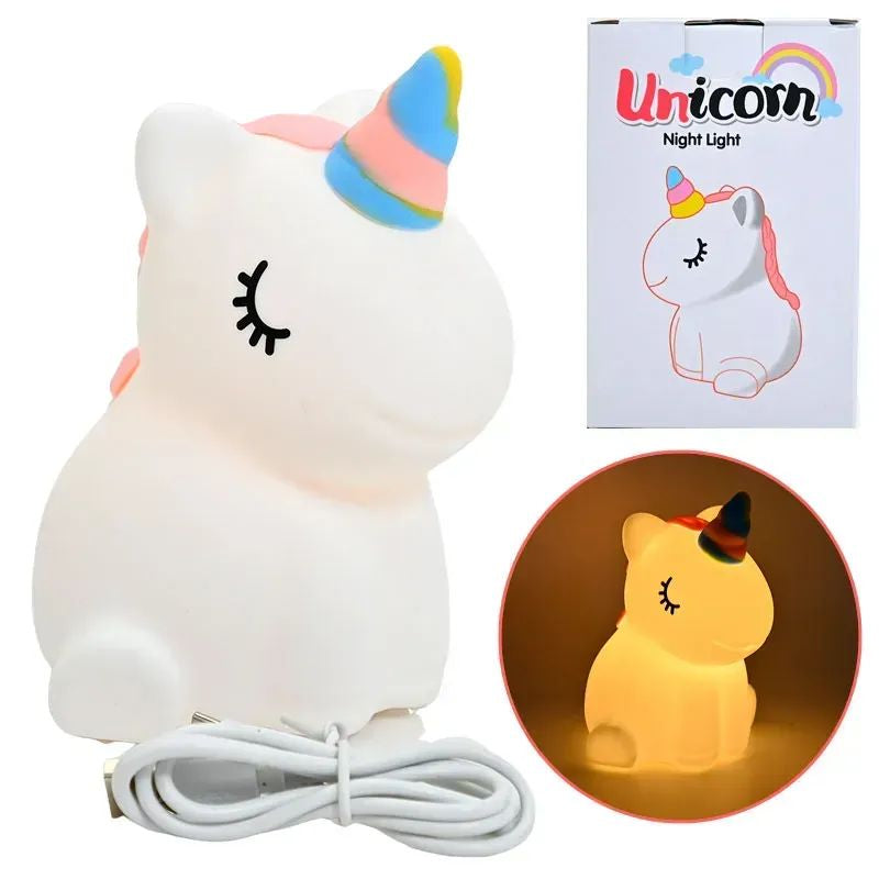 C 69806 Unicorn Silicone Night Light