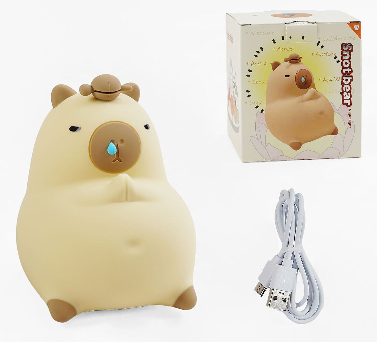 C 69802 Capybara Silicone Night Light