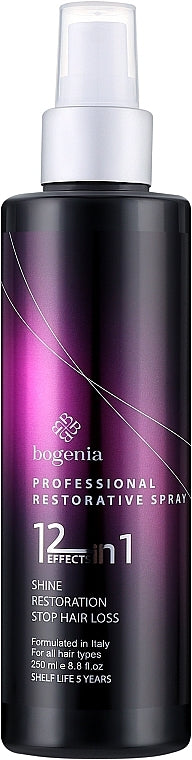 Bogenia Marula 12-in-1 Professional Restorative Hair Spray, 250 mL