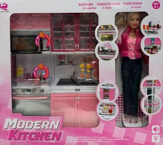 26214 P-D Doll with Furniture, Lights & Sounds, 30 cm - Image 2