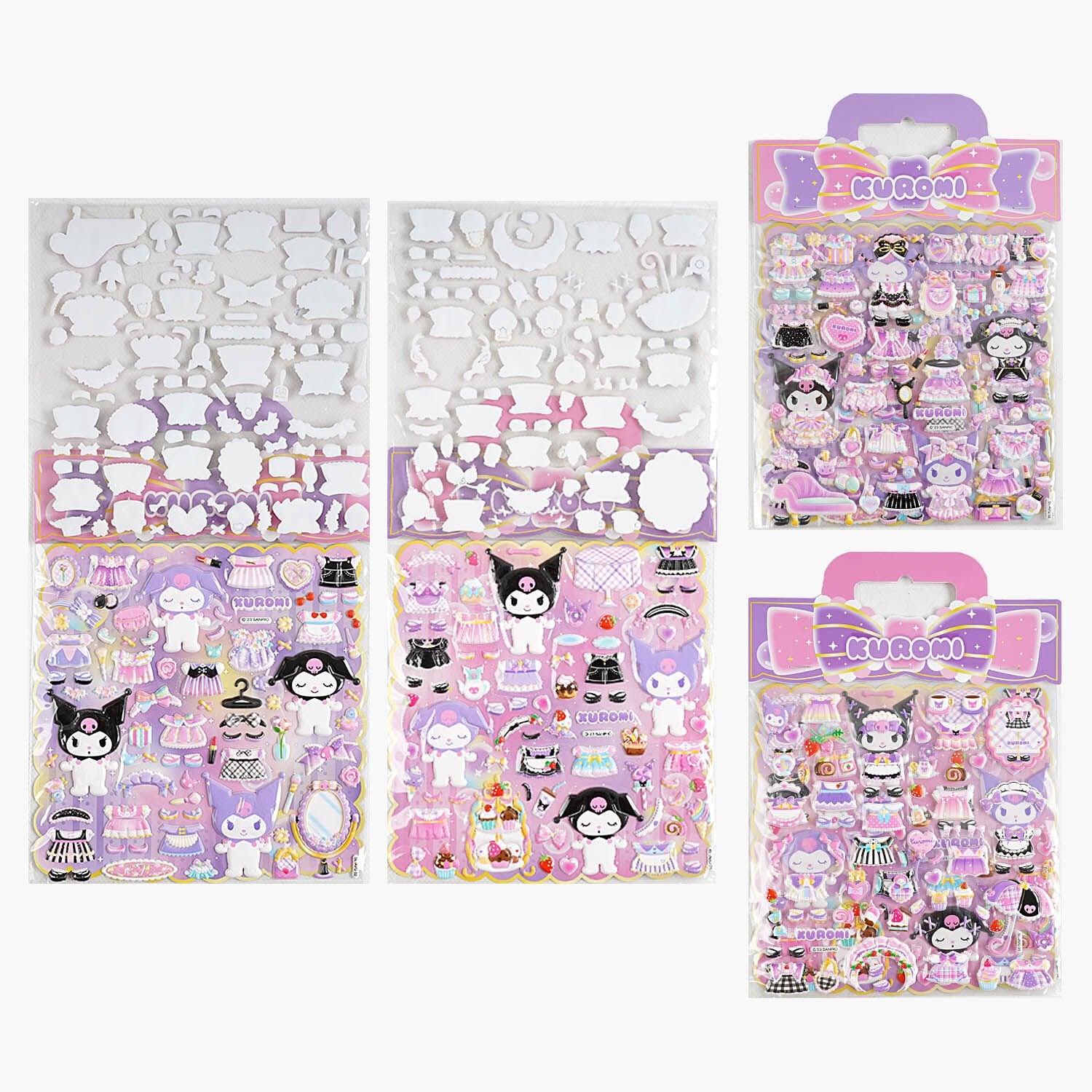 Kuromi C 69389 3D Stickers