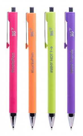 YES 411967 Lucky Pen Retractable Ballpoint Pen, 0.7 mm - Image 2